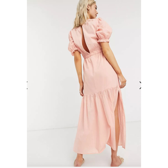 Cleobella hannah midi dress with embroidered in peony - Picture 3 of 7